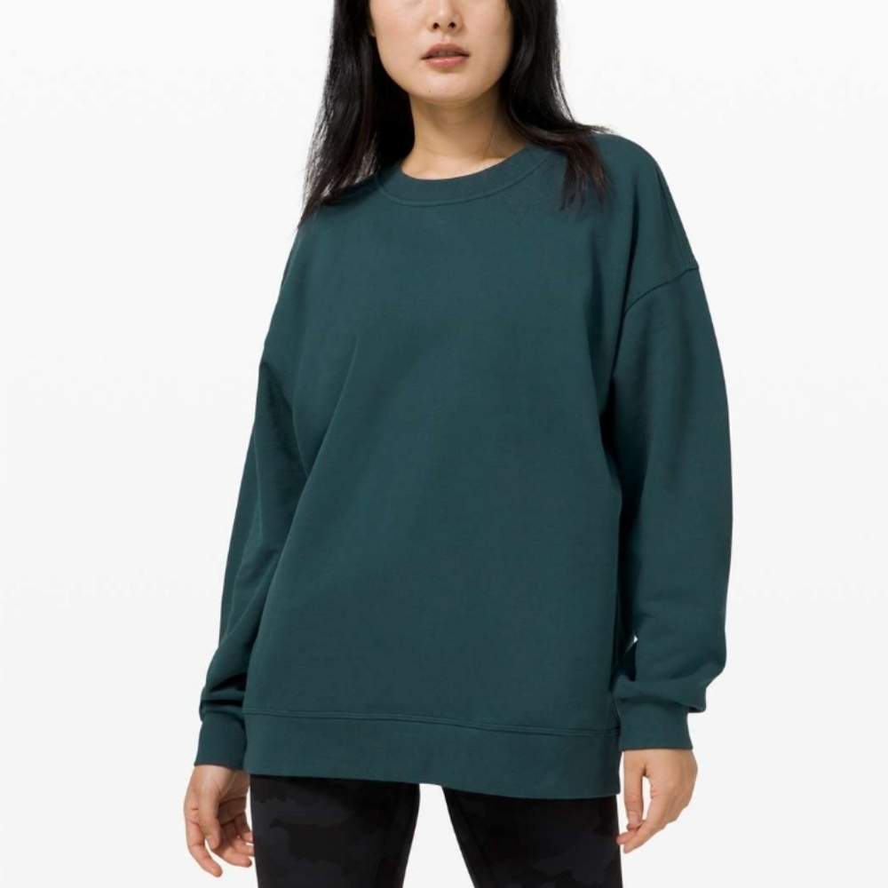 Lululemon Perfectly Oversized Crew in Submarine, size 2